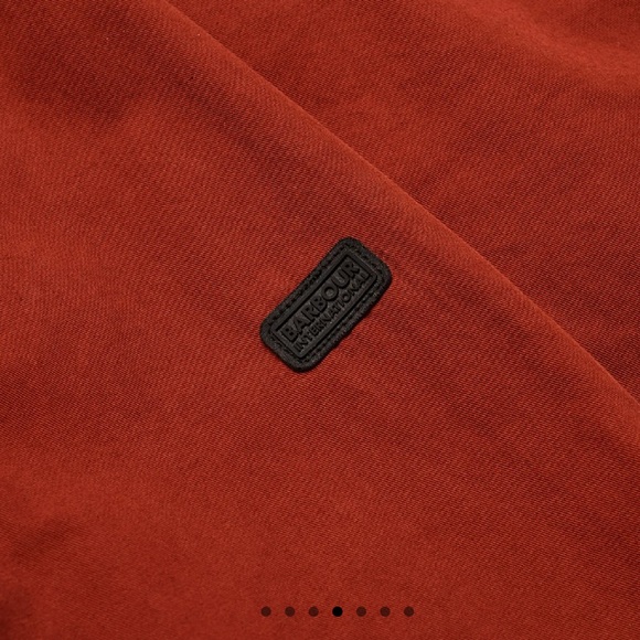 Barbour International Dion Casual Jacket- men’s clay red, XXL NWT - Picture 8 of 11